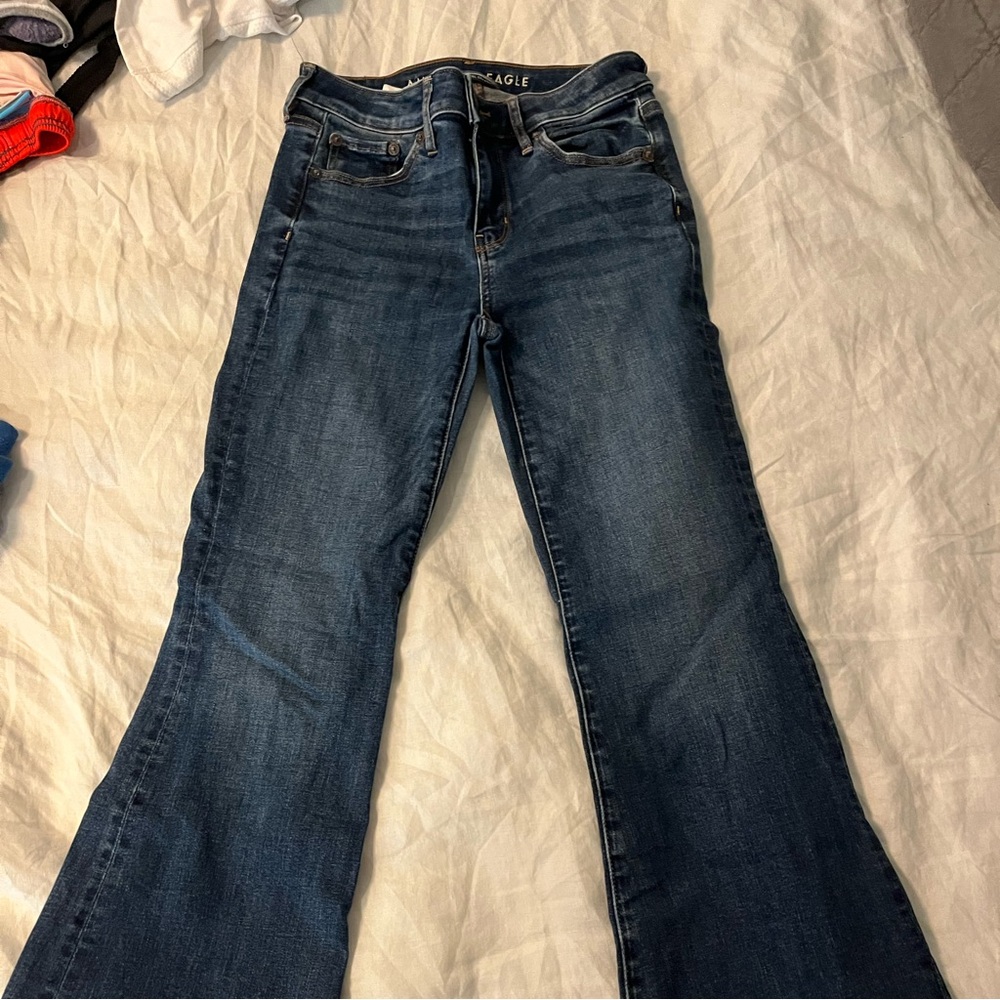 Flared jeans